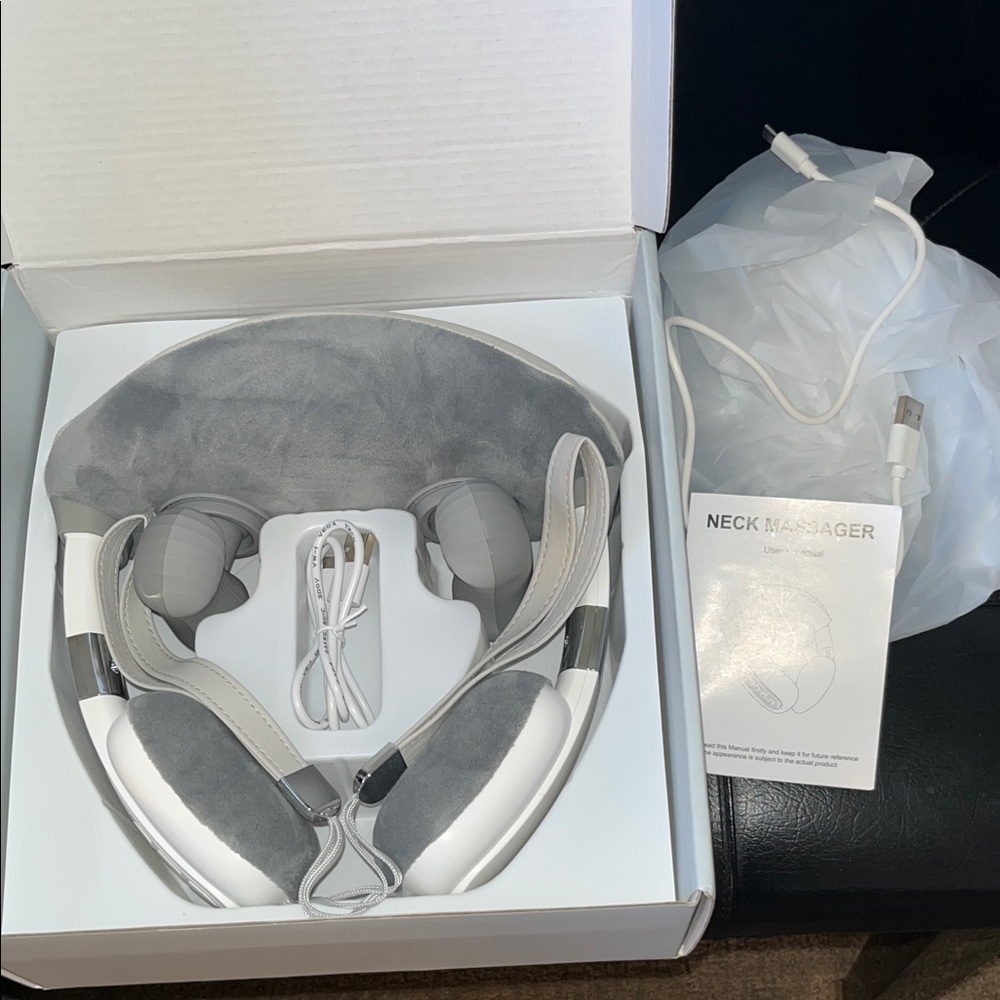 Source Unknown Gray Neck Massager